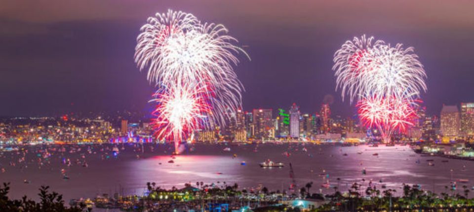 Fireworks show events in San Diego