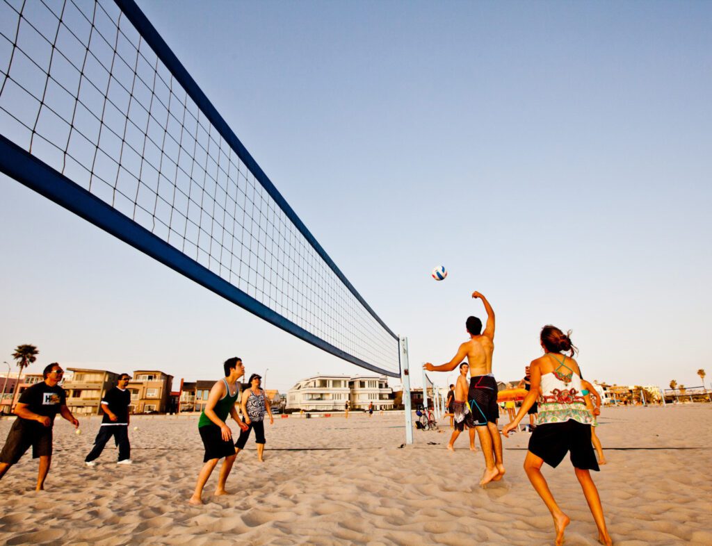 beach volleyball