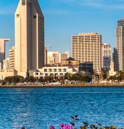 the San Diego Skyline