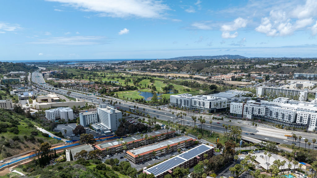 aerial view of Mission Valley