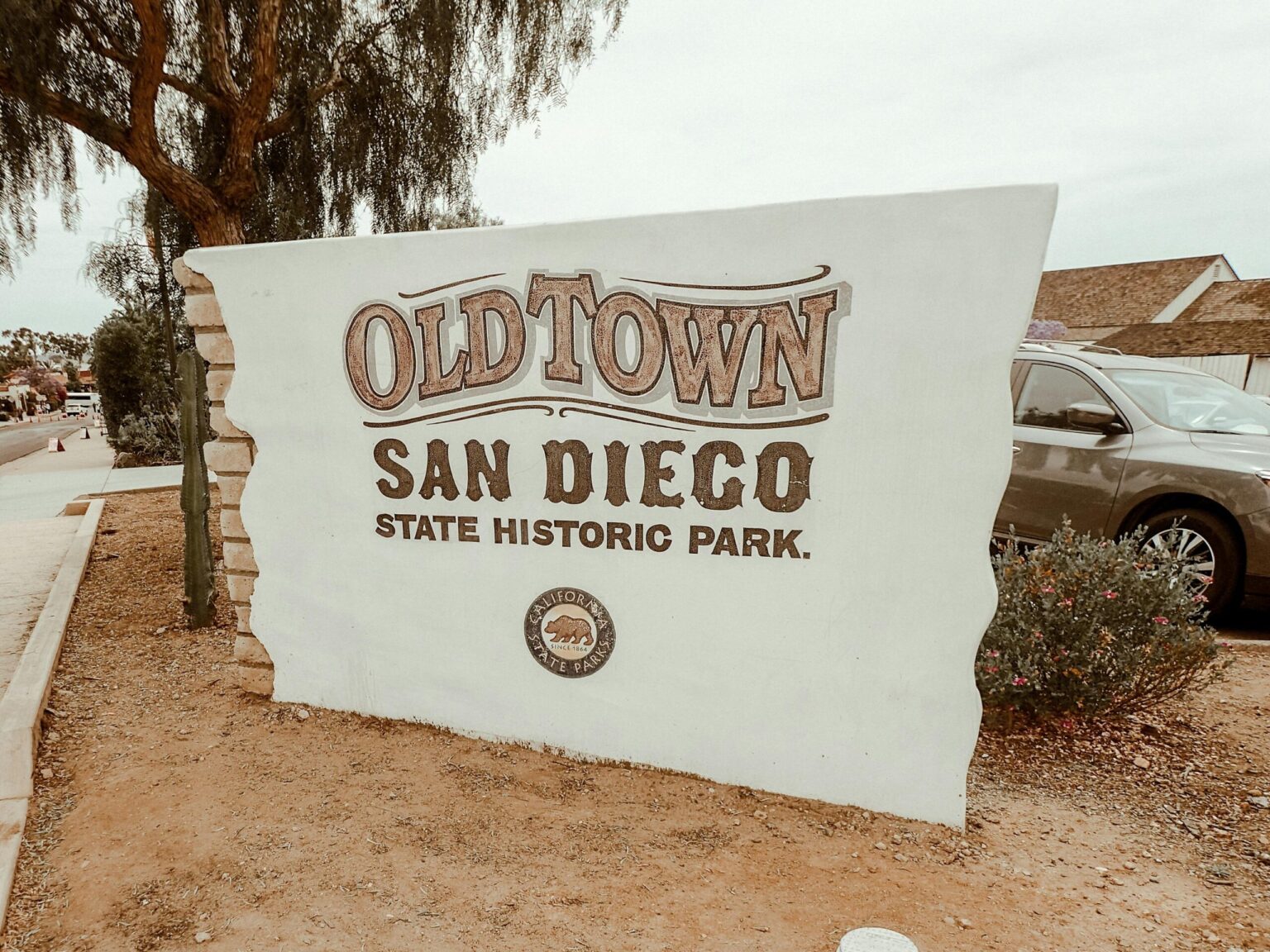 Old Town San Diego Entree sign