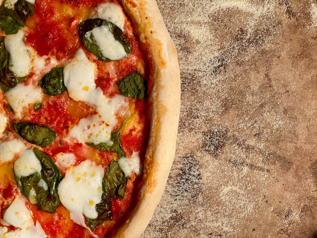 margherita pizza
