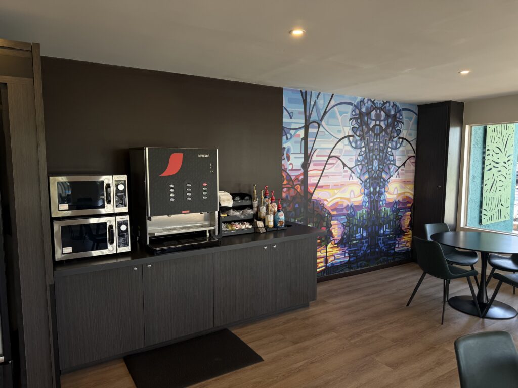 living room - coffee area