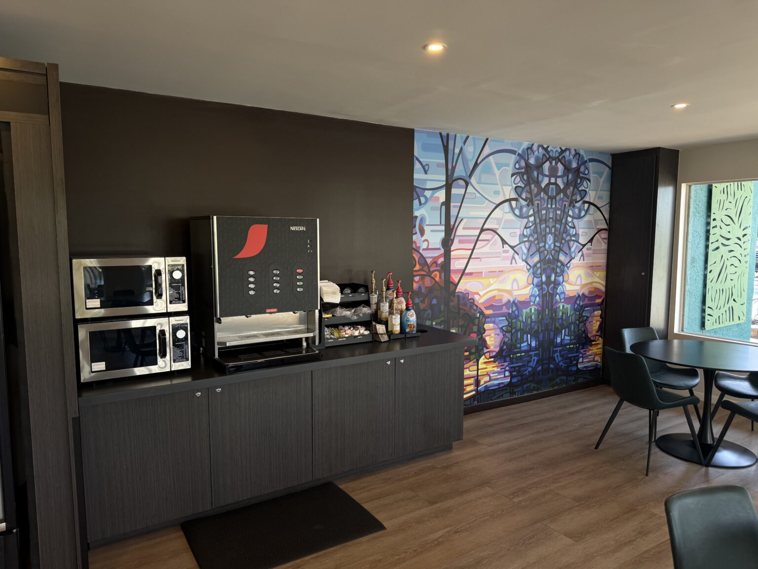 living room - coffee area