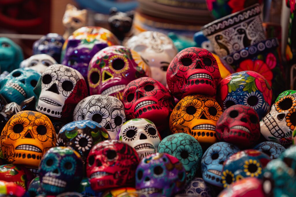 Día de los Muertos skulls